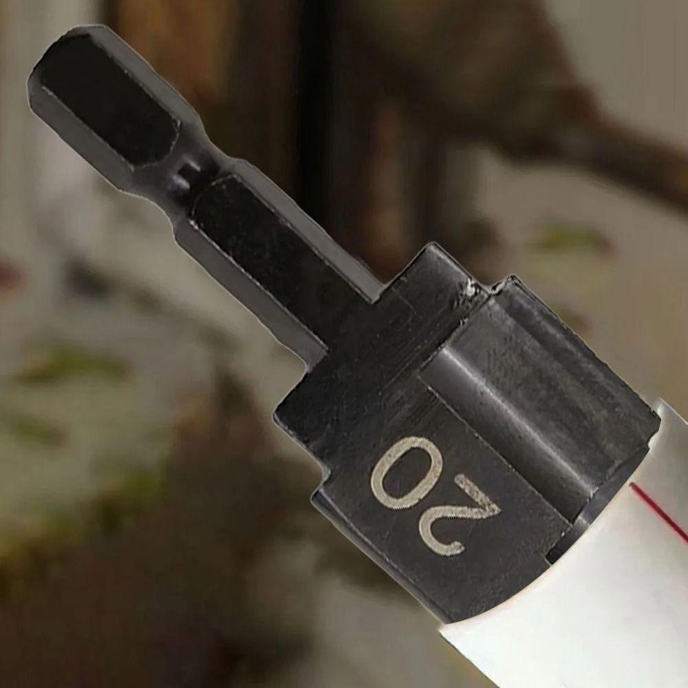 3Pcs Water Pipe Expansion PPR Lifting Stepped Drill Bit Hexagon Shank For Plumber Repairing Step Drill 20/25/32mm 6.35mm