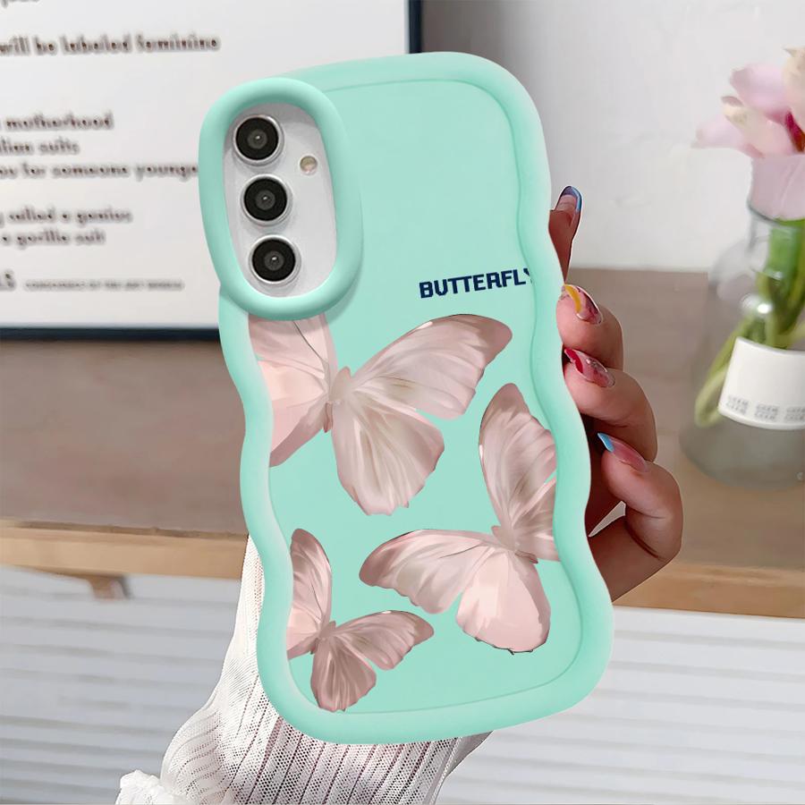 

Soft Phone Cover Case for Samsung Galaxy A12 A16 A11 A13 A15 A52 A21s A14 A03 A33 A23 A22 A05 A06 A53 A04 Printed Butterfly Galaxy A32 4G