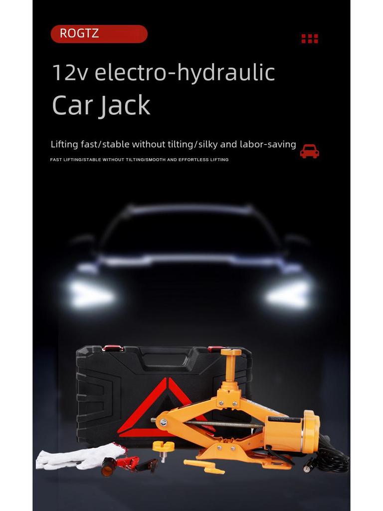 Portable Electric Hydraulic Jack & Wrench Tool for Vehicle Repair