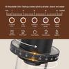 Portable Coffee Mill Coffee Grinder Rechargeable Grinding Machine Plastic Texture Suitable for Convenient Outdoor Use