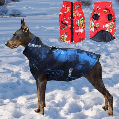Cappotto invernale caldo per animali domestici per cani di taglia media e grande, impermeabile, vestiti per cani di grossa taglia, pastore, levriero, mascotte, abbigliamento, disfraz perro
