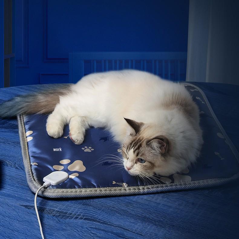 Vodotěsná, odolná proti kousání, s nastavitelnou teplotou, vyhřívací podložka pro domácí mazlíčky s US/EU standardy