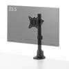 Sanwa Supply Monitor Arm Short Slim Short (Single, Arm, Clamp, Black) CR-LAC115BK