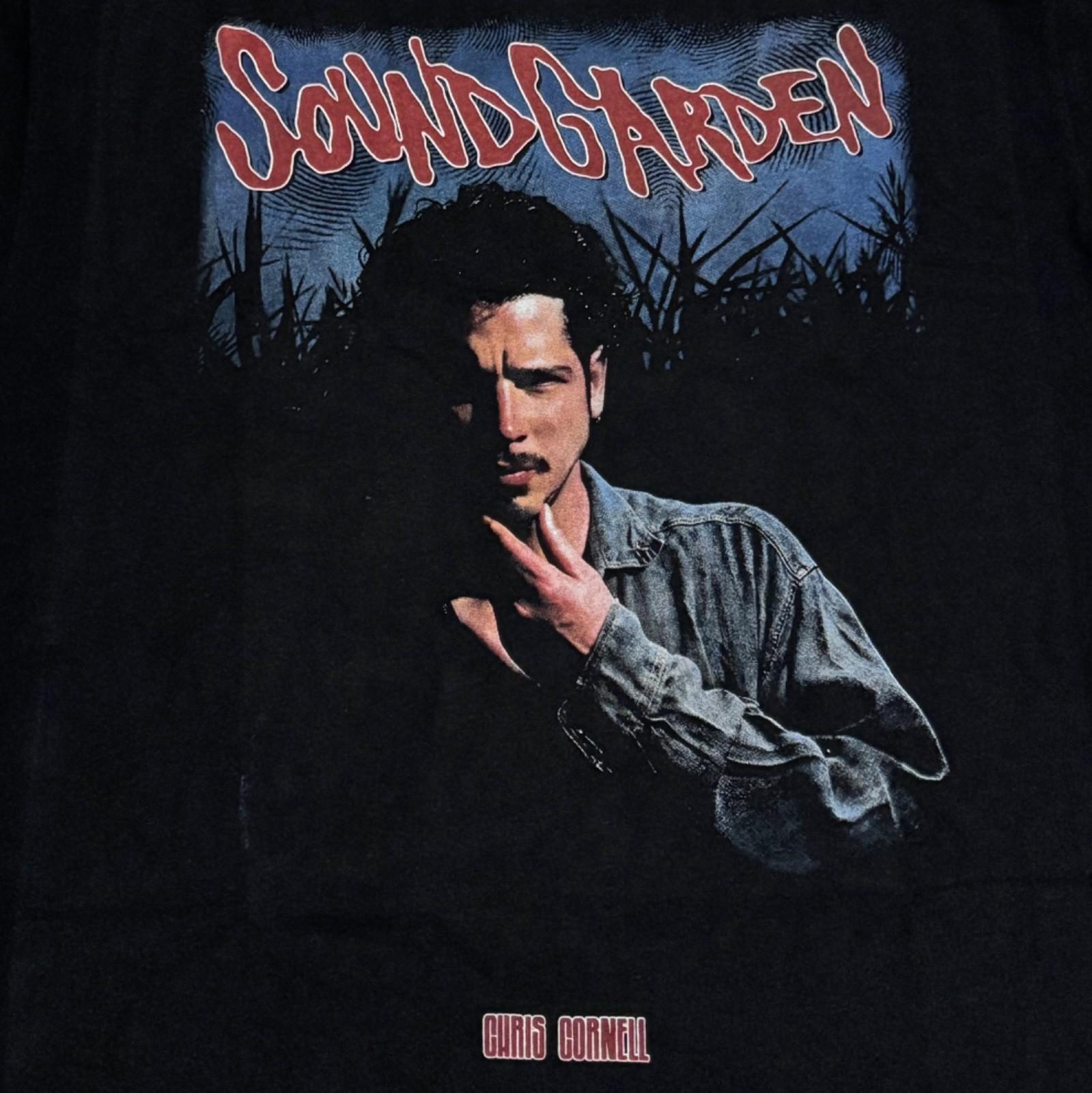 Vintage Soundgarden Chris Cornell 90s Band Grunge Rock Band Sz.L T-Shirt REPRINT Unisex T-Shirt XXL
