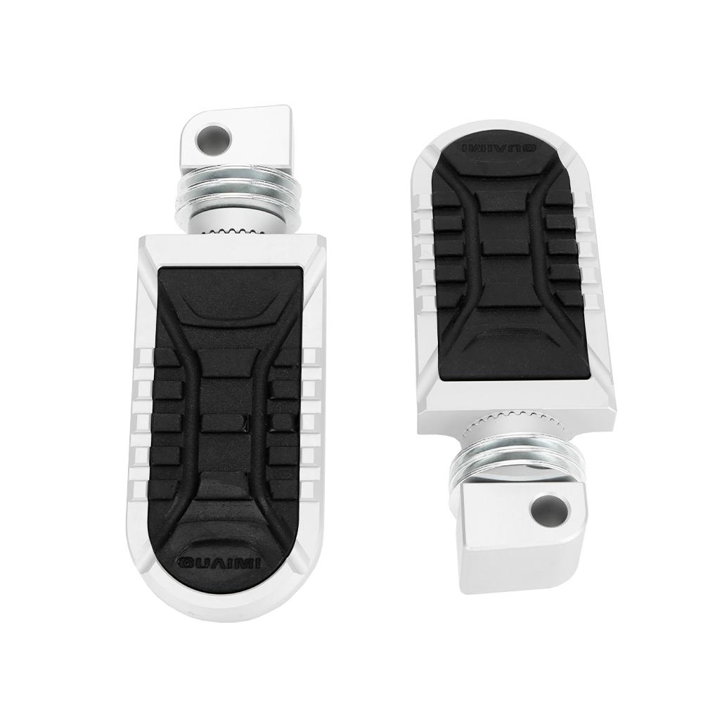 For BMW R 1250 RT 20-25 R 1200 RT LC R 1100 RS R 1150 RT R 1100 RT R 850 RT Adjustable Foot Pegs Pedal Motorcycle Rear Footrests серебряный