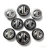 4pcs 65mm Car Wheel Center Hub Cap Rim Cover Emblem Stickers For MG HS r MG4 EV Cyber X MARVEL R ZS ES5 ONE Cyberster MG3 MG5 MG7