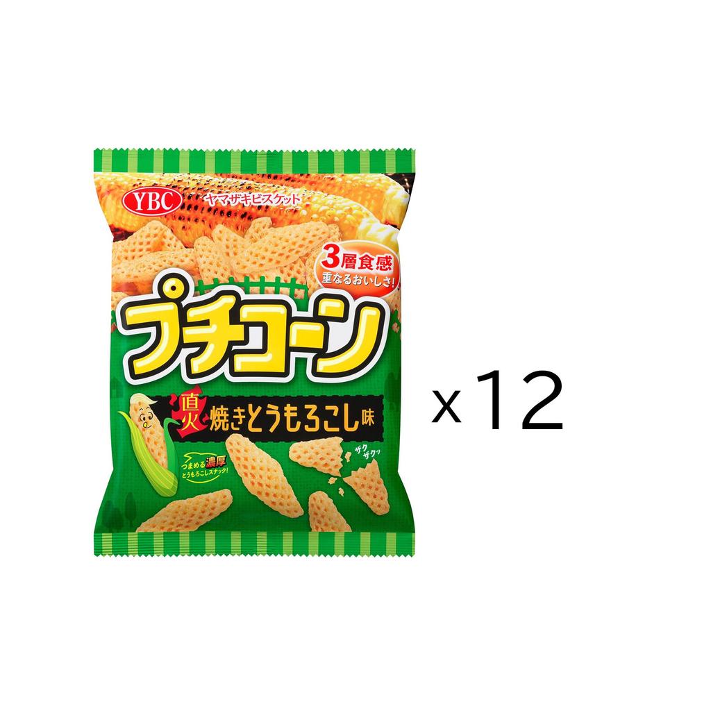 Yamazaki Biscuit Petit Corn Gegrillter Mais Geschmack 50g x 12 Beutel