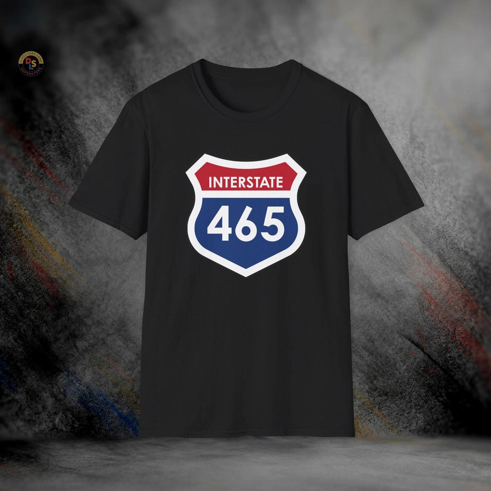 Interstate 465 Indianapolis Indy T-Shirt | Softstyle Tee M