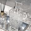 Square/Round Liquid Soap Dispenser Plastic Push Bottle Leak-proof Design Kitchen Bathroom General Purpose