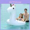 Giant Inflatable Unicorn Swimming Ring For Adults Swim Float Pool Toy Fun