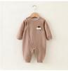 A-Class Warm Baby Onesie: Long-Sleeve, Belly-Protective, Perfect for Spring & Autumn, Ideal for Crawling & Outings