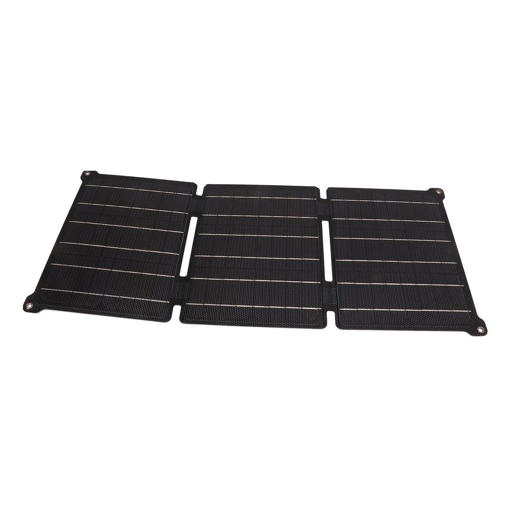Caricabatterie Solare Pieghevole 21W 5V 12V ETFE Power Bank Portatile per Telefono Pacco di Ricarica Solare