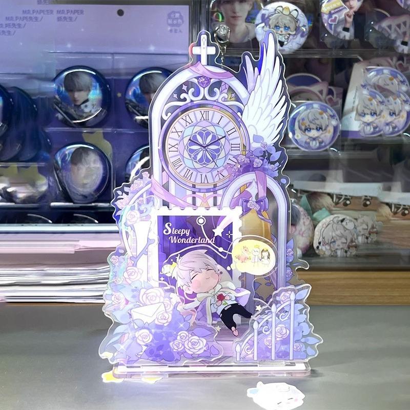 8cm/3.15in Love and Deepspace Shen Xinghui Standing Plates Card Game Peripherals Creativity Acrylic Collectible Ornaments Crafts