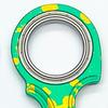 Metal Spinner Fidget Toy Stress Anxiety Relief Finger Flexibility Training Decompression Fingertip Spinning Top Toy Kids Teens Adults Birthday Gift