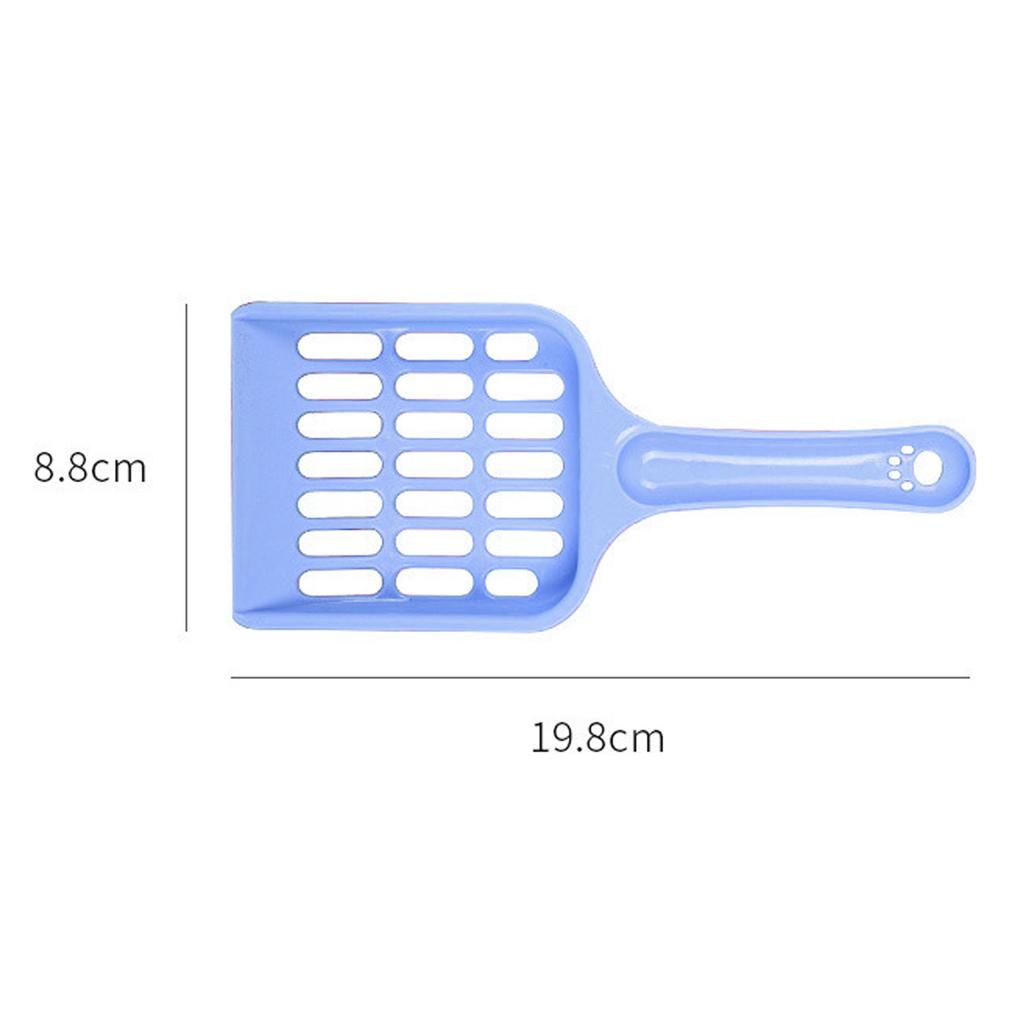 Cat Litter Scoop Hollow Grid Sy Filtering Kitten Litter Shovel PP Plastic Cat Poop Sifter