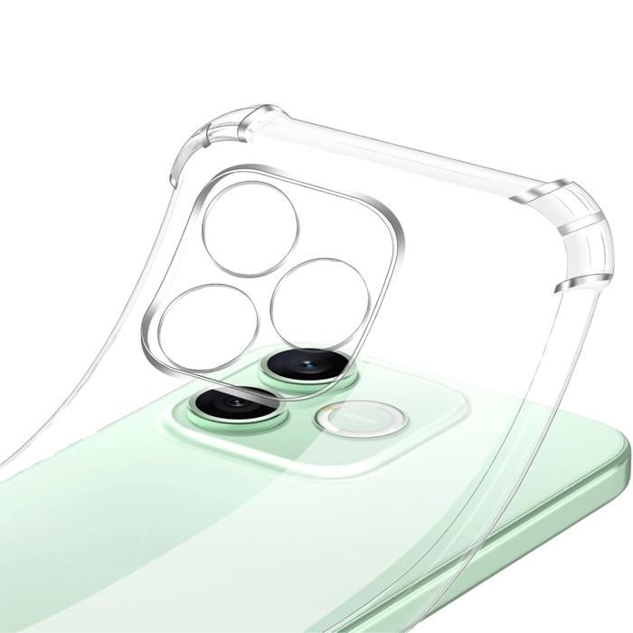 Case for Honor 600 Lite 5G - Shockproof Protection Soft Transparent TPU Phonillico®