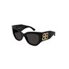 Cat Eye Sunglasses With Logo Women Sunglasses Black BB0322S002