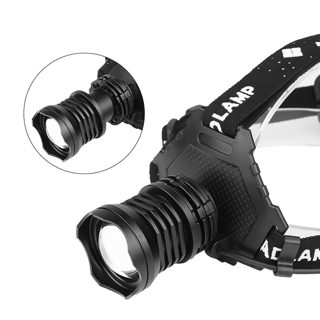 XHP70 LED Headlamp 5 Modes Headlight Flashlight Head Torch With Charging Display