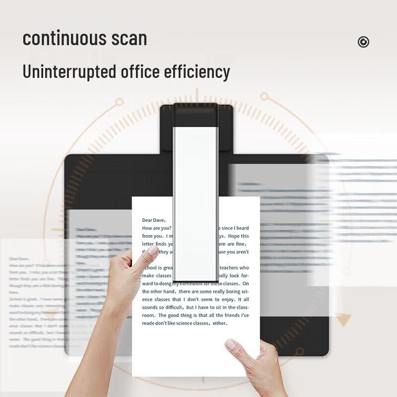 Deli 15152 Portable Document & ID Scanner