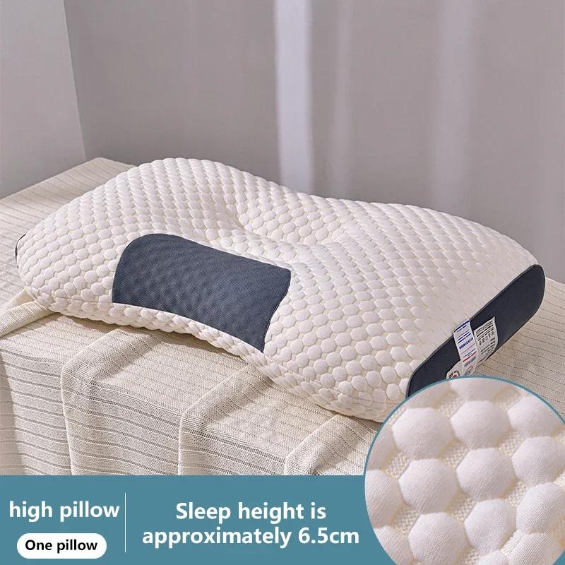 Cervical Orthopedic Neck Pillow Help Sleep And Protect The Pillow Neck Household Soybean Fiber SPA Massage Pillow For Sleeping