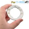 Car Head Light Adjust Button Panel Sticker for Volkswagen VW T-roc Troc 2017 2018 2019 2020 2021 2022 Stainless Steel Cover