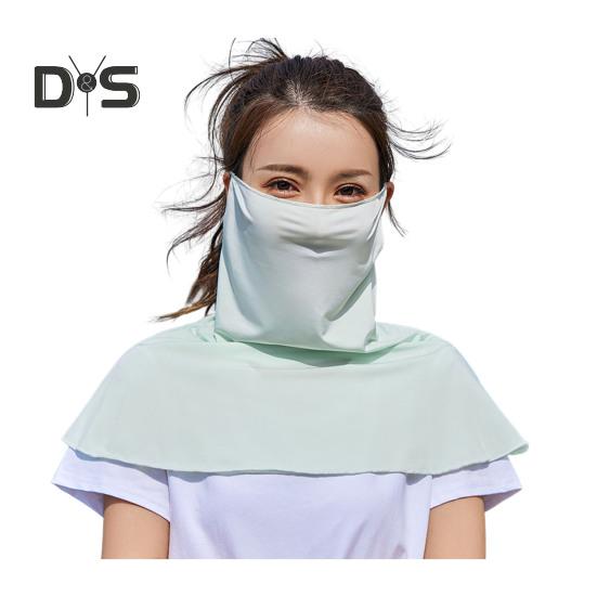 Sunscreen Face Guard Ice Silk Neck Protection Summer Riding Face Guard Outdoor Activities Travel Neck Gaiter