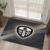 Leeds United Design Crystal Velvet Carpet Cozy Non?Slip Printed Rug For Bedroom Living Room Entrance