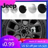For Jeep 55mm 64mm Car Wheel Center Covers Hub Cap Badge Accessorie for Jeep Cherokee WK Gladiator Pickup Wrangler Jk Renegad