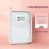 Thickened L-Shaped Mesh Subject Classification Bag for Back-to-School: Student Storage for Test Papers & Books