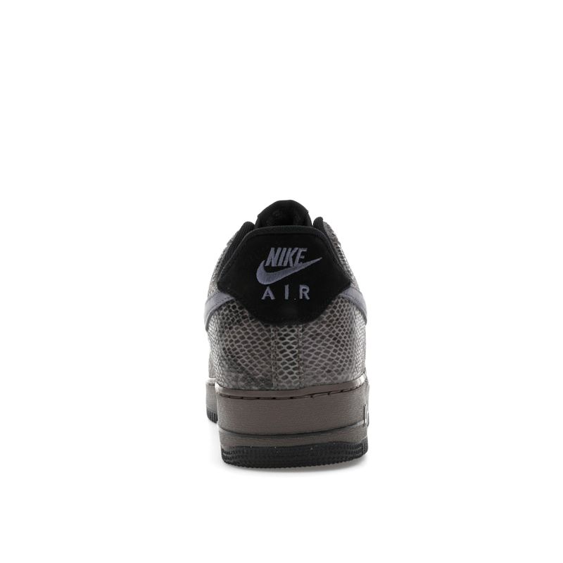 Nike Air Force 1 07 LV8 Snakeskin Pack - Off Noir Men Sneakers Black Light-Carbon Cave-Stone HF2898-001