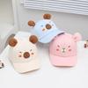Cotton Capybara Peaked Cap Breathable Baby Sunscreen Hat Children Baseball Hat  For Babies Aged 2-5