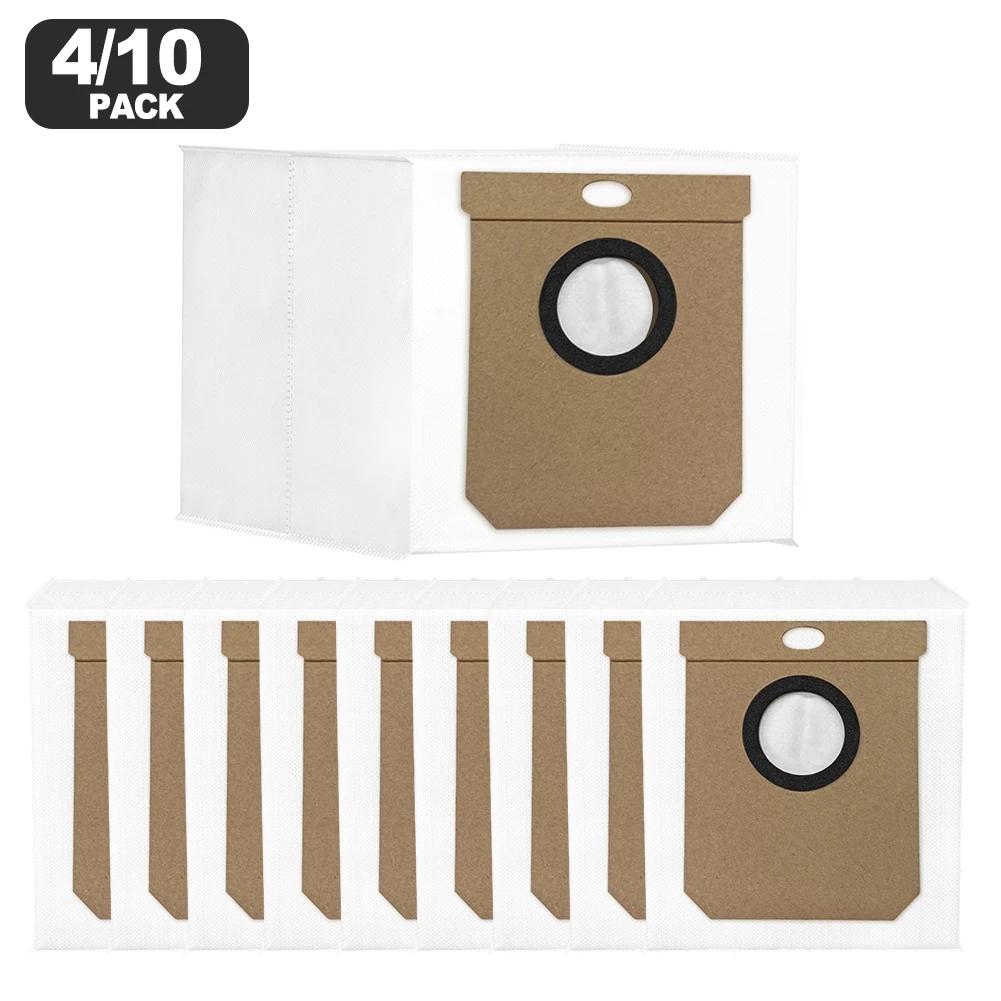 Dust Bags for Deerma DEMX70 and DEMS30 Vacuum Cleaner Base Station Compatible 4 or 10 Pieces Dust Collector Bags