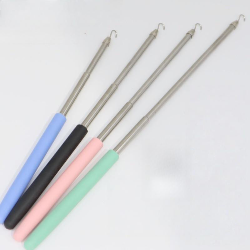 Bracelet Helper Tool Retractable Necklace Clasps Holder Quick Release Fastening Clasping Hook for Jewelry Clasp and Closure