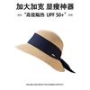 Summer Hat Women's Fashion Temperament Lafite Straw Hat Summer Sunscreen Visor Bucket Hat Streamer Grass Hat