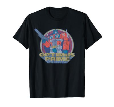 Transformers Optimus Prime Abzeichen Vintage T-Shirt