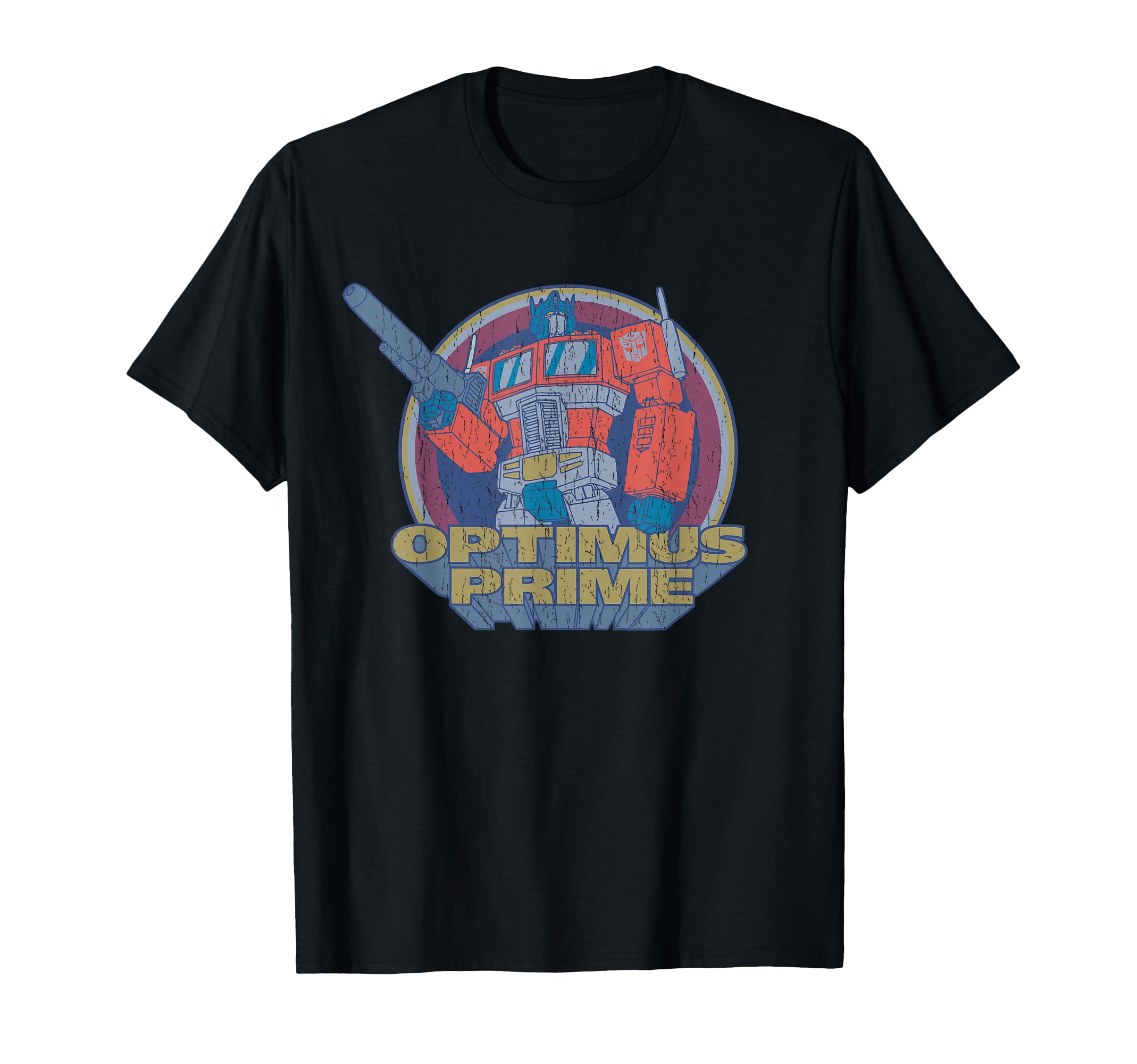 

Transformers Optimus Prime Badge Vintage T-Shirt