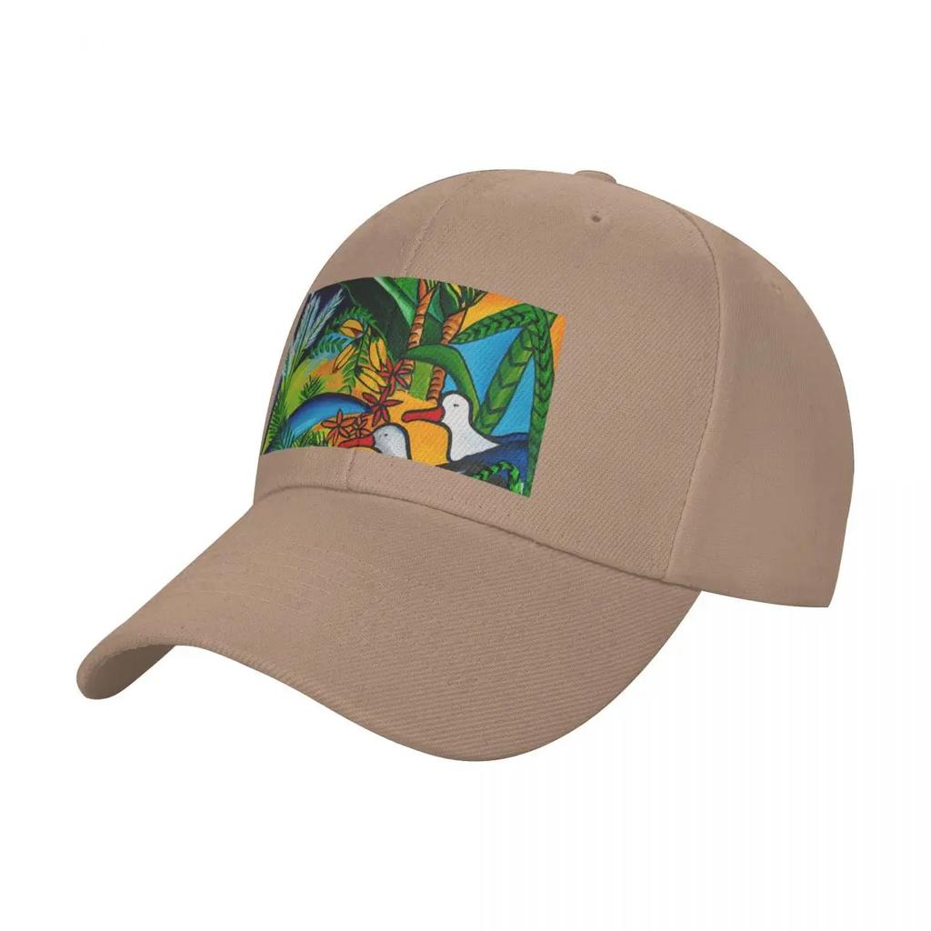 Native New Zealand In Its Vibrant Glory Baseball Cap Sun Hat Christmas Hat Unisex Womens