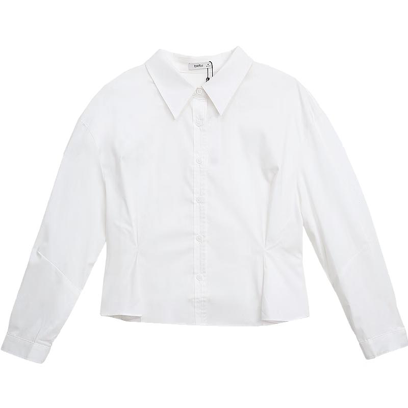 Betu Women s Waist Pleated Commuter Shirt