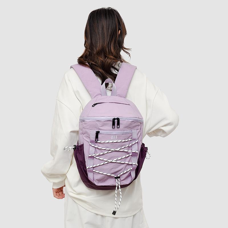 Schoolbag Unisex Kids Green Backpack Japanese Outdoor Fashion Retro Backpack Large Capacity Student Men And Women Lightweight Travel Backpack