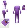 McDonald's Spookgezicht Onesie Paars Cartoon Kostuum Voor Kinderen