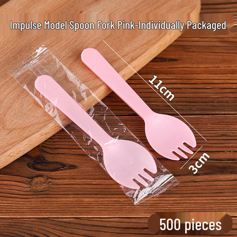 ZISIZ Disposable Plastic Cutlery Set
