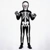 Luminous Cosplay Skeleton Suit Fabric Luminous Kids Dress Grim Reaper Costume  Stage Performance