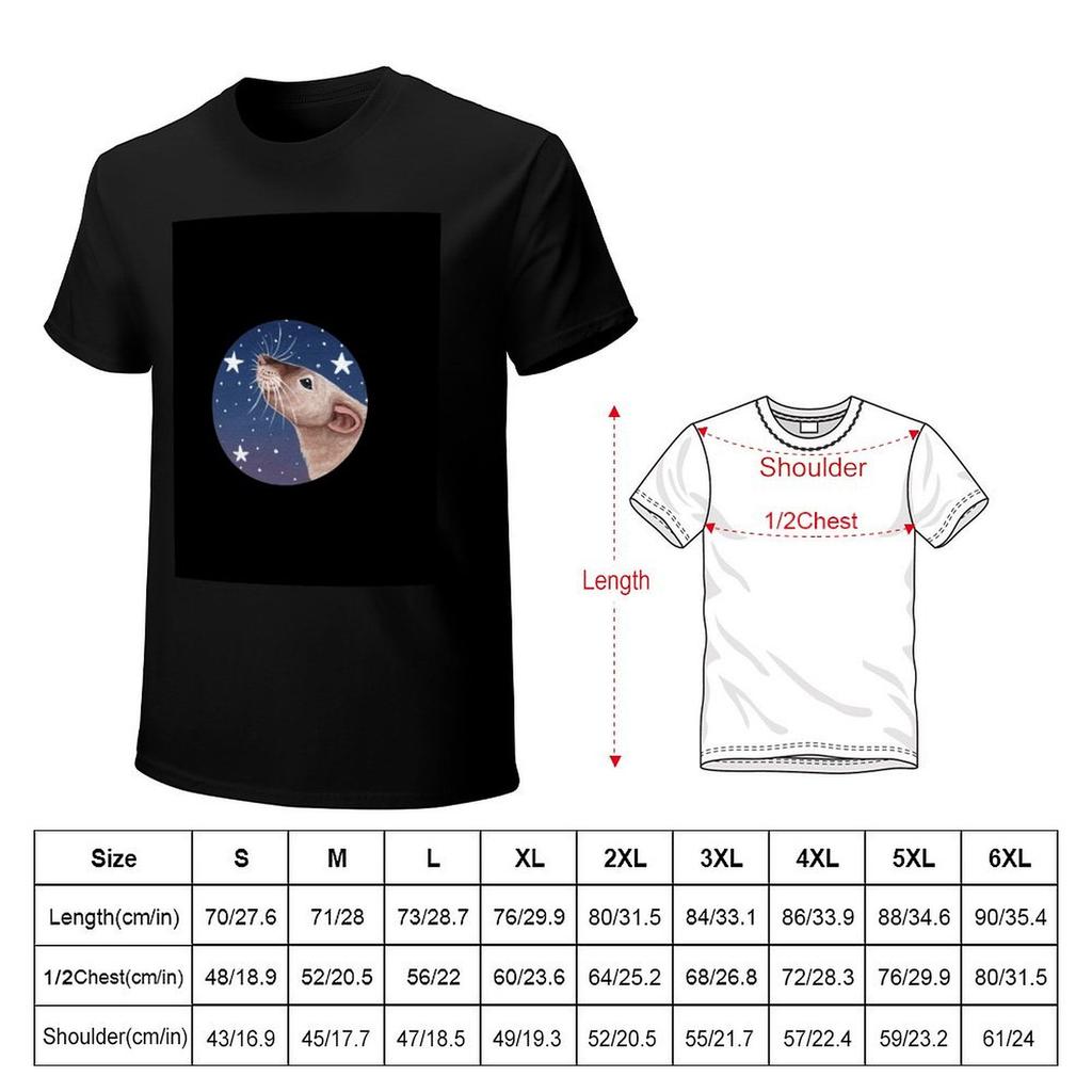 Siamese Rat Stargazing TShirt sublime boys whites mens white t shirts