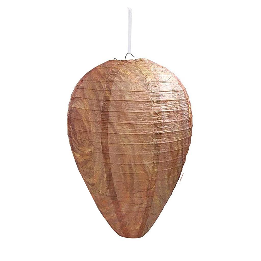 4 STÜCKE Wespennest Attrappe Hängende Falsche Wespennest Attrappe Falsche Falle