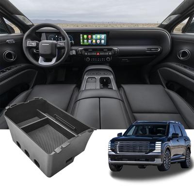 Pro Hyundai Palisade 2026 Dvouvrstvý organizér středové konzole Podnos do auta Úložný box pod loketní opěrkou Sekundární vnitřní autopříslušenství