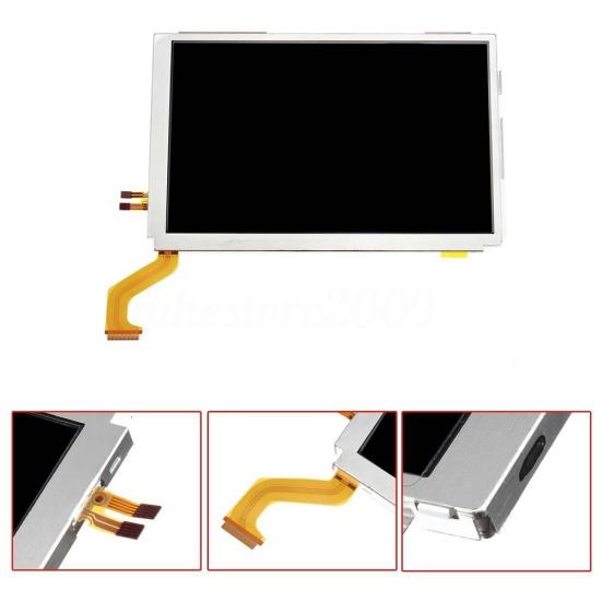 Replacement Top Upper Screen Display for Flex LCD 3DS Repairing Parts