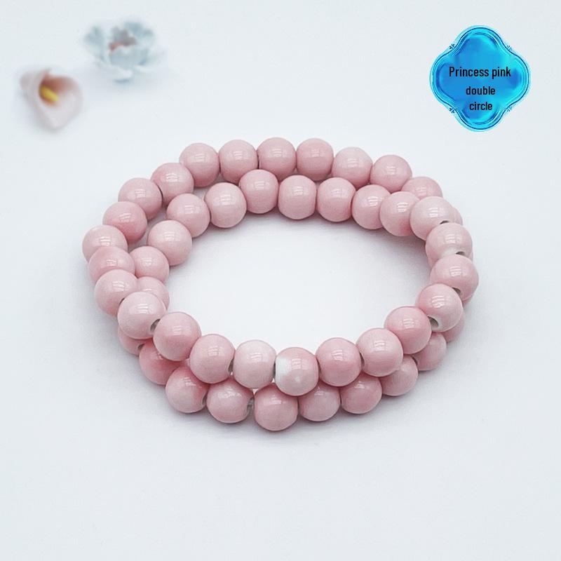 Jingdezhen Keramikarmband: Neuer chinesischer Stil handgefertigter Perlenring