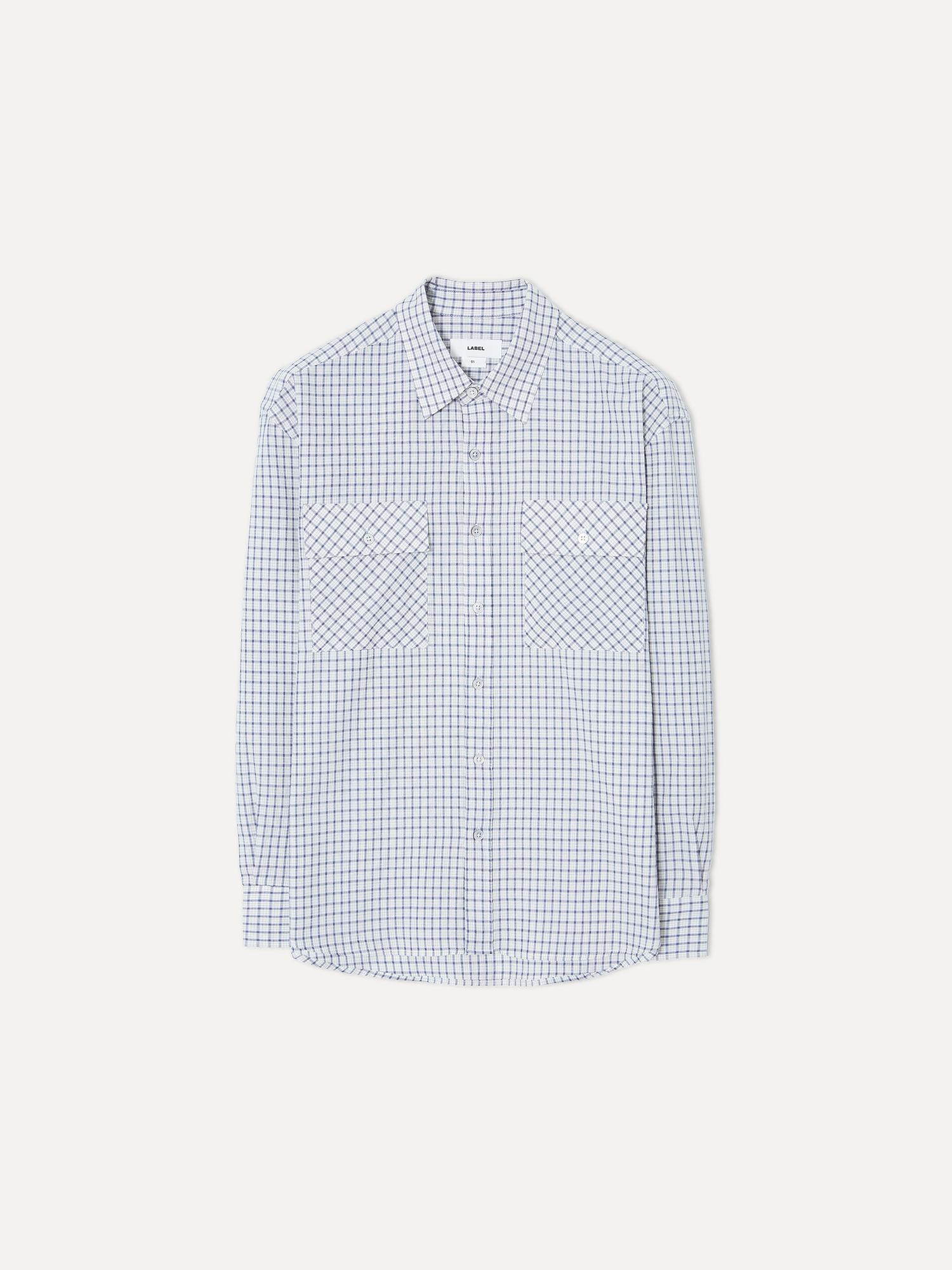Label Archive Dakota Relaxed-Fit Shirt Mist Plaid 2