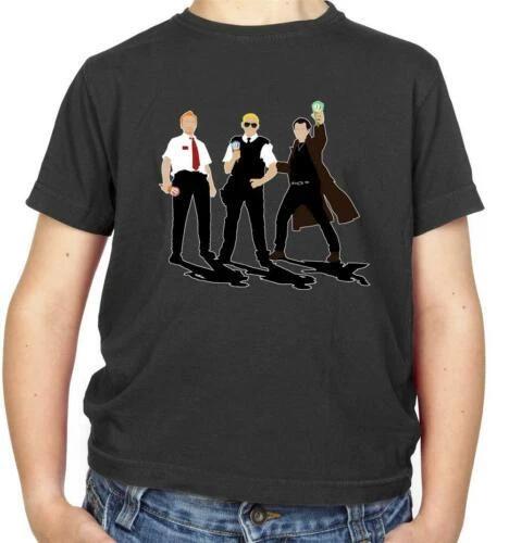 

Ice Cream Trilogy Kids T-Shirt - Fuzz - Shaun - Dead - Worlds End 100
