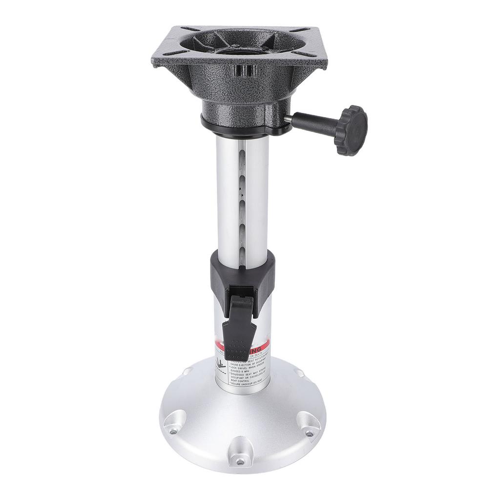 Boat Seat Pedestals Adjustable Height From 13 Inches to 18 Inches Aluminum Alloy Marine Chair Base with Locking